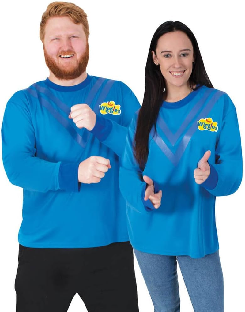 Rubie'S Unisex Adult'S the Wiggles: Blue Anthony Wiggle Top, Blue, X-Large