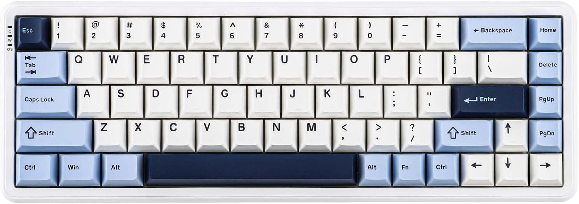 Mechlands AJAZZ AK680 MAX 3 Modes Wireless Gaming Keyboard with 8K Polling Rate, Rapid Trigger Magnetic Keyboard with Hall Effect Switch, Top Structure, RGB Backlight(Black)