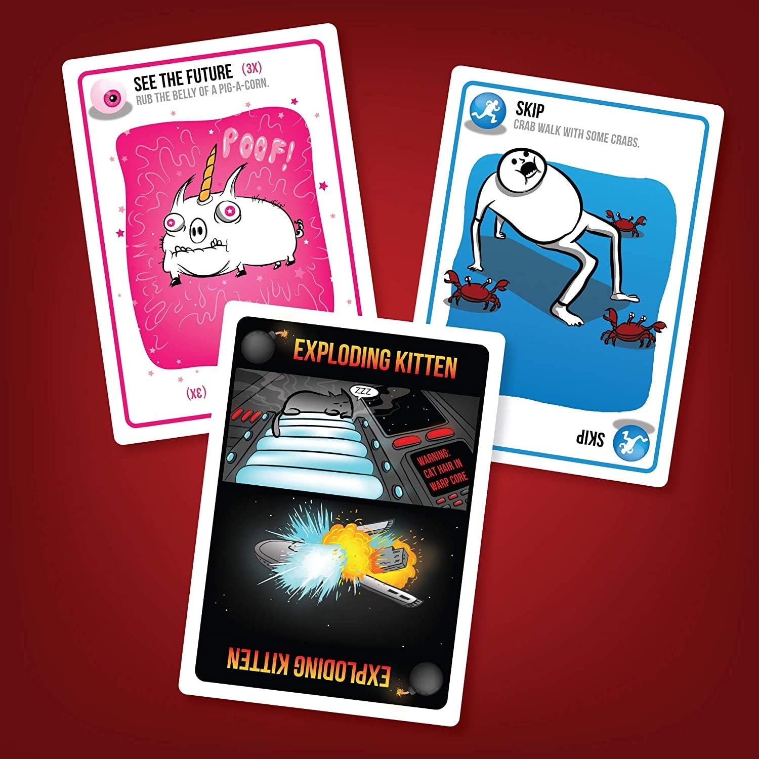 Exploding Kittens Card Game - Family-Friendly Party Games - Card Games for Adults, Teens & Kids image number 5