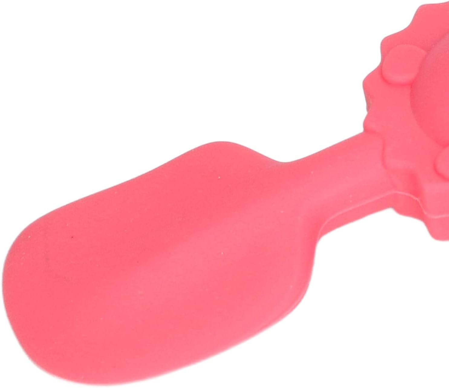 Baby Diaper Cream Brush, Silicone Stand Upright Skin Friendly Suction Cup Base Avoid Dirty Fingers Baby Diaper Cream Spatula for Home Use (Red) image number 4