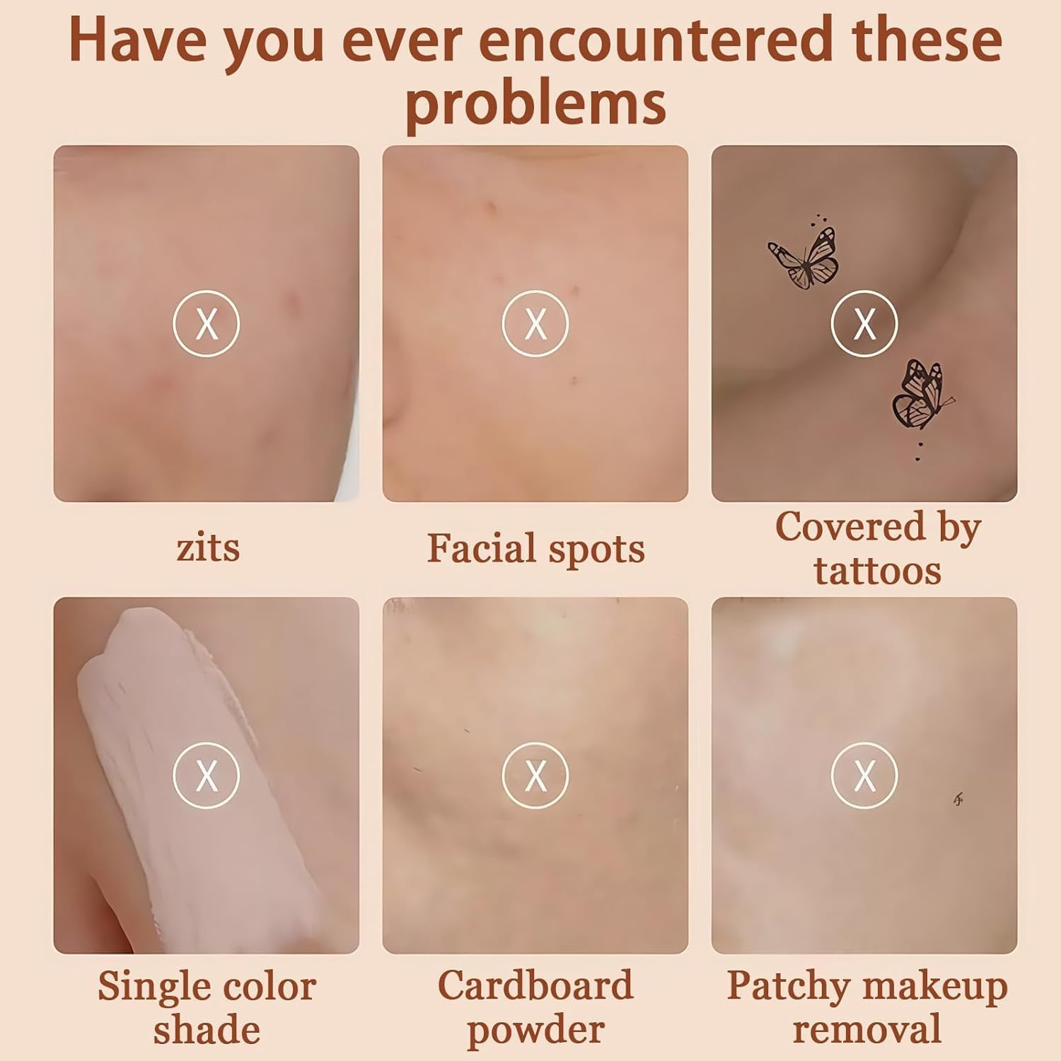 Tri-Color Pot Concealer Palette Cream, Face Contour Color Corrector Makeup Palette Cream Kit for Mature Skin under Eye Colors Corrector Creamy Pot Concealers Full Coverage for Dark Circles image number 3