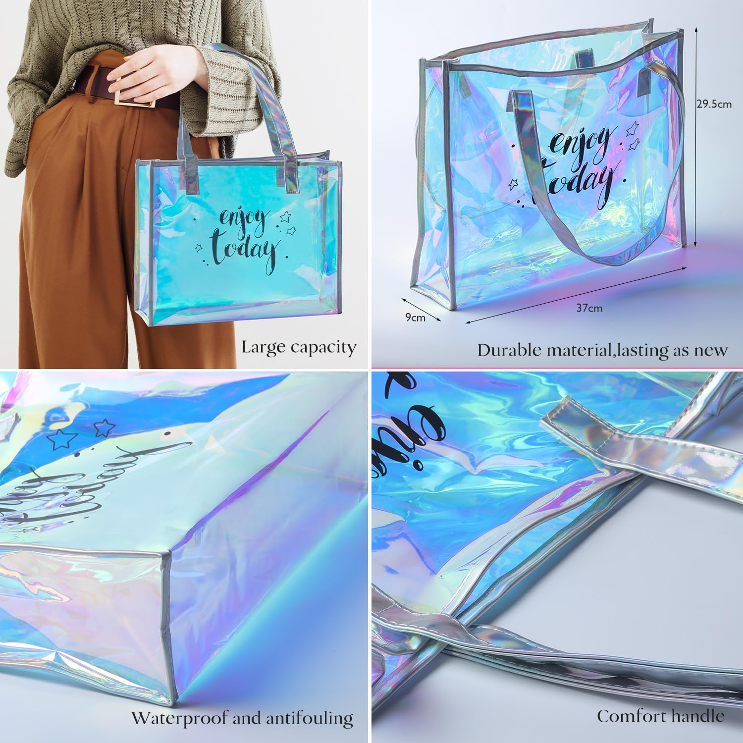 Spa Kit for Women - Unique Gift Set for Teen Girls Tote Bag for Women, 13Pcs Fresh Sents Gift Baskets for Women with Body Lotion, Bubble Bath. Birthday Gifts for Women, Daughter, Girlfriend image number 5