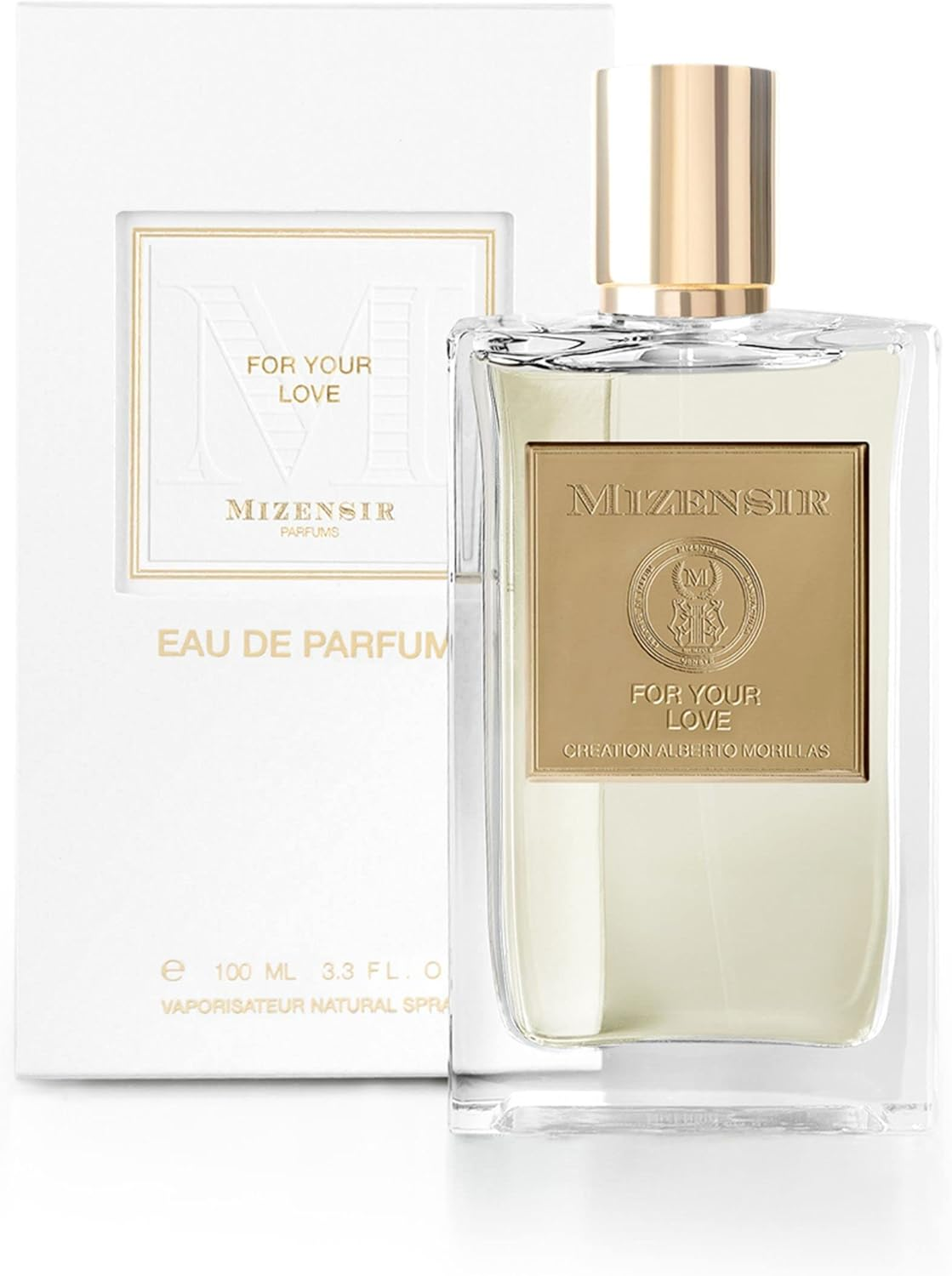 Mizensir for Your Love Eau De Parfum Spray for Unisex 100 Ml