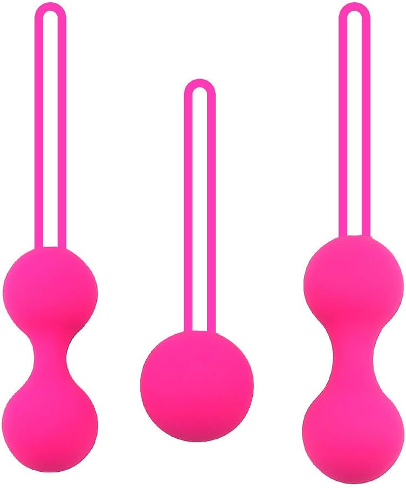 Pelvic Muscl Exerciser Repair for Women Massager Toolkit Traning Toy for Women Dumbbell Toy Shook Jong-Pink
