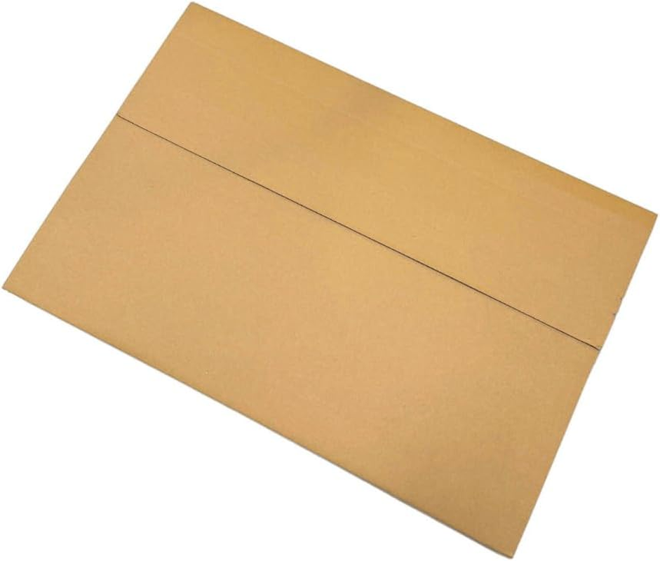 OZPACK Book Wrap Box &ndash; Self-Seal Corrugated Cardboard Mailers Adjustable Depth Postal Boxes for Textbooks & Small Products Fast-Fold Book Wrap for Secure Shipping&ndash;Cardboard Box Size 455 X 325 X 60Mm