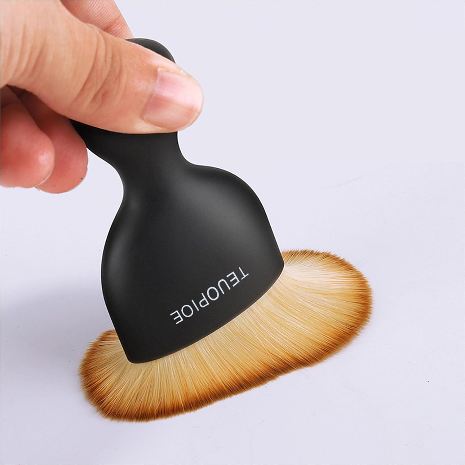 Car Interior Cleaning Brush, Car Duster Interior,Car Detailing Brush Dusting Brush,Car Interior Cleaning Tool, Auto Soft Hair Car Brush,Auto Interior Dust Brush for Air Vents(Brown) - Brown image number 2