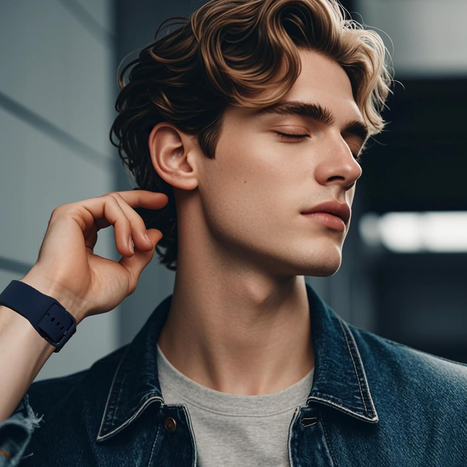 Sport Band for Samsung Galaxy Watch 8 Band 40Mm 44Mm/8 Classic 46Mm Silicone Breathable Bracelet Wristband for Samsung Galaxy Watch 8 image number 5