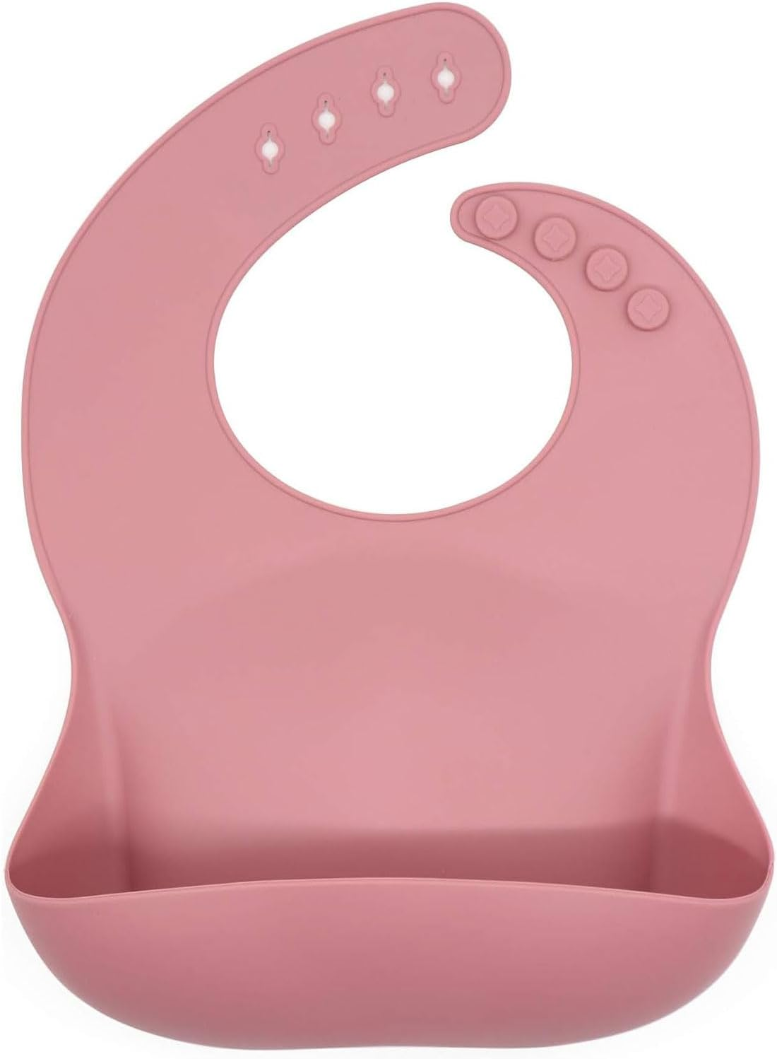 Adjustable Silicone Baby Bib with Food Catcher, Waterproof and Comfortable, Perfect for Girls and Boys, 6 to 36 Months &ndash; Ruibex image number 4