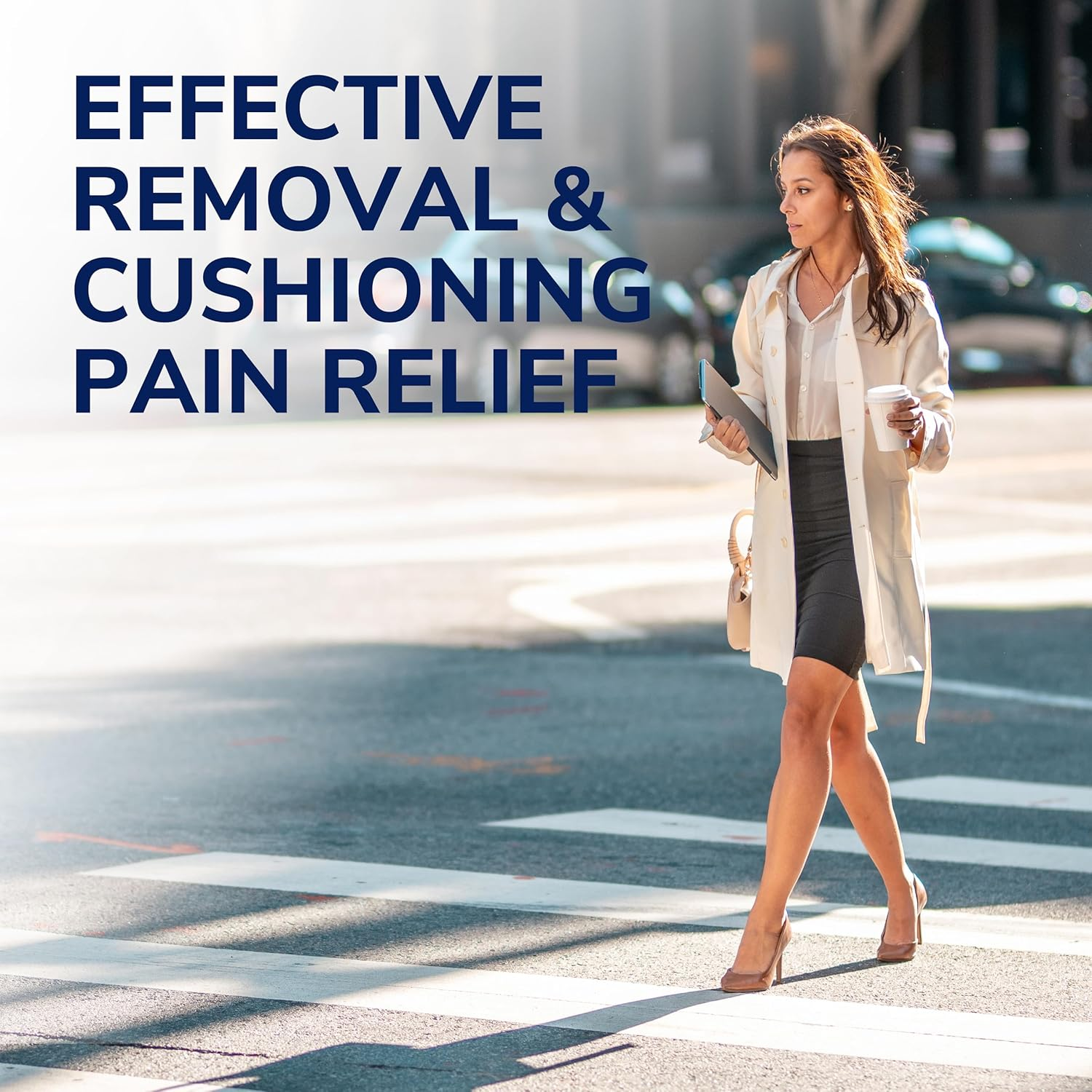 Dr. Scholl&rsquo;S Clear Away Plantar Wart Remover for Feet, 24 Medicated Discs & 24 Cushioning Pads // Maximum Strength without a image number 6