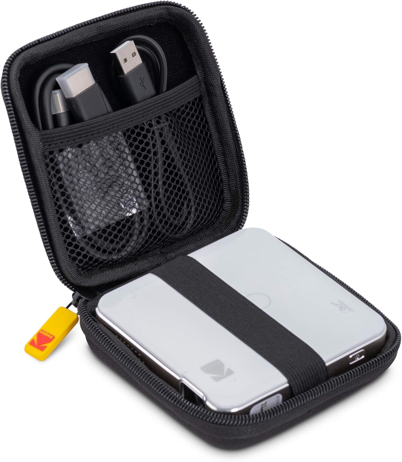 KODAK EVA Mini Projector Case, Black, Luma 150 Case, Modern