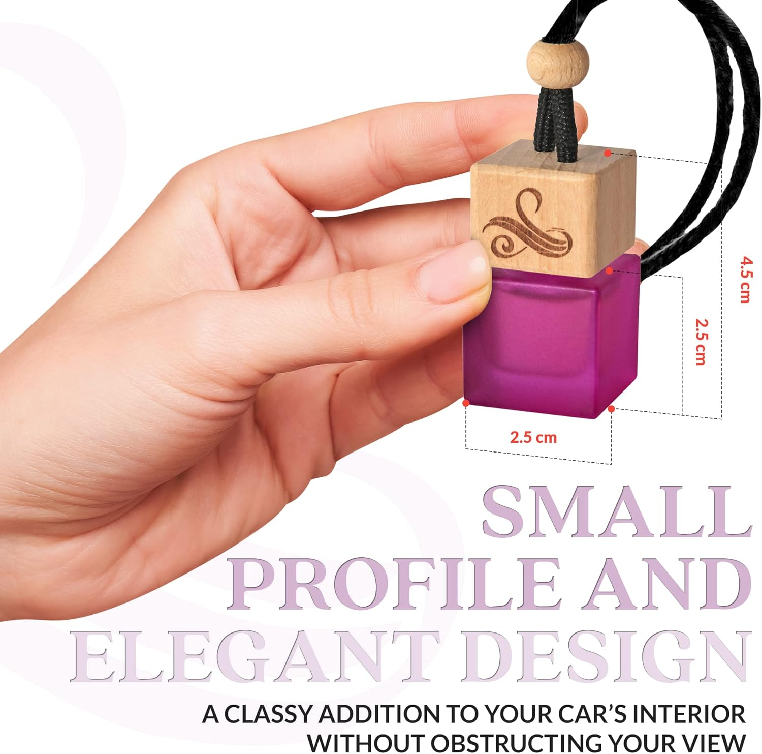 Alien Car Air Freshener for Women | Perfume Style Car Scents Air Freshener with Vent Clip | Strong Car Perfume Air Freshener with Odour Eliminating Technology | Car Fresheners for Women by Perfa image number 3