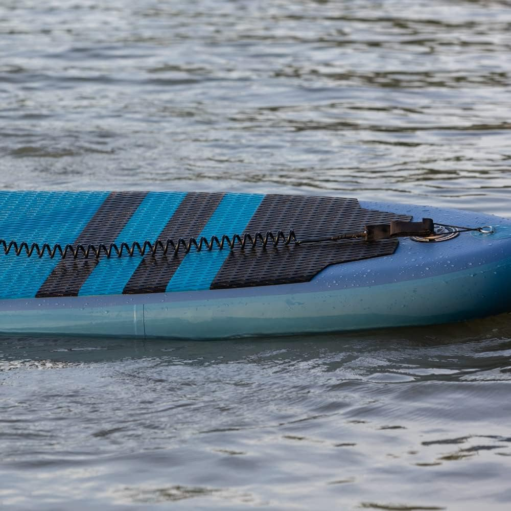 Coiled SUP Leash 10' Surfboard Leash Sup Leg Rope Strap Stand up Paddleboard Leash image number 1