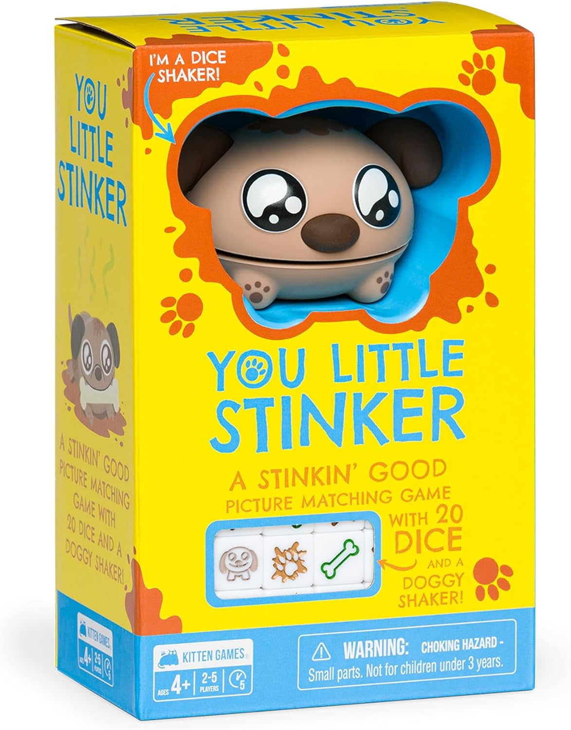 Exploding Kittens You Little Stinker Dice Game for 2-5 Players image number 6