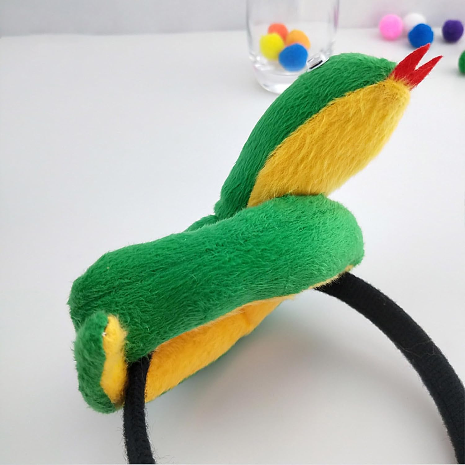 Snake Headpiece | Plush Cosplay Headpiece | Soft Comfortable Headband Costume for Women Decoration Halloween Gatherings Parties Events Cosplay Celebrations image number 5