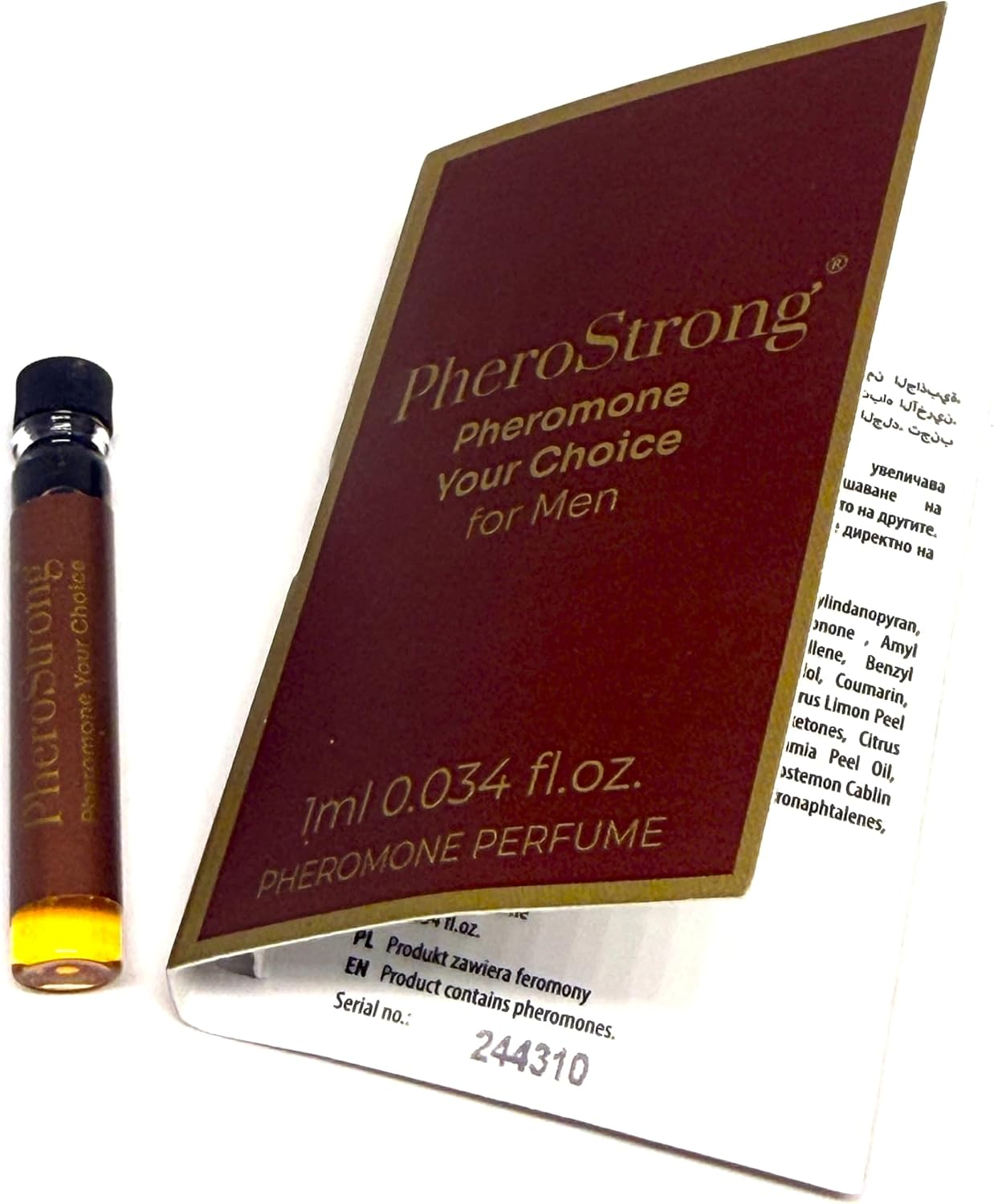Pherostrong YOUR CHOICE for Men - Pheromones Perfume for Men - Long Lasting Scent - Infused Cologne Pheromones - Lavande, Lemon, Madagascar Vanilla - 1 Ml image number 5