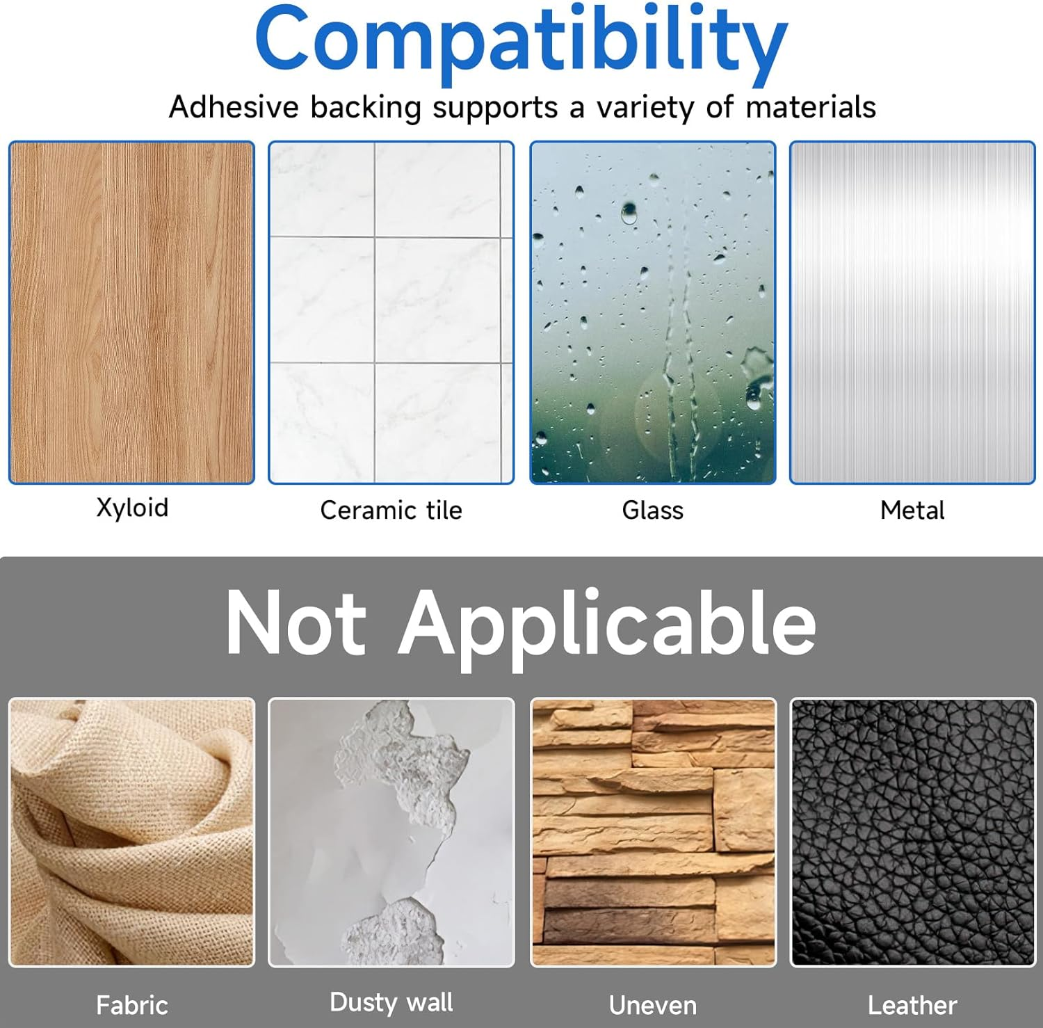 40 Pcs Hook and Loop Velcro Cable Ties - Reusable Strong Adhesive Cord Organizers for Desk/Home/Office - No Residue Heavy Duty Cable Management Straps, Electrical and Wiring (White & Black) - White Black image number 5