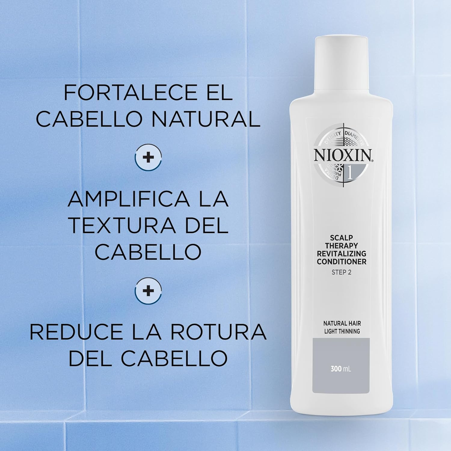 NIOXIN System 1 Scalp Therapy Revitalising Conditioner 1L, for Natural Hair with Light Thinning image number 2