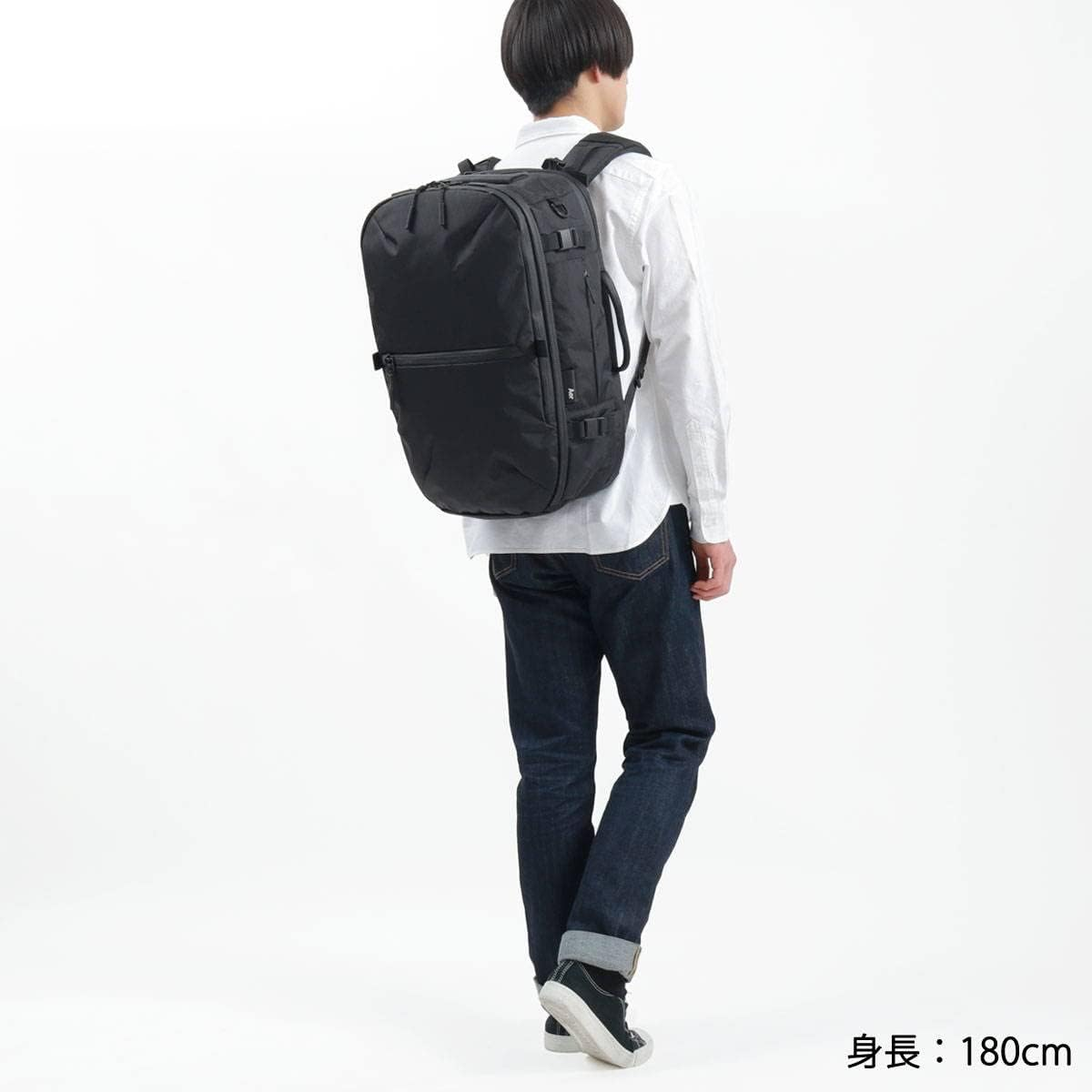 Air Backpack Travel Pack 3 X-PAC Black, One Size, Black, Free Size image number 6