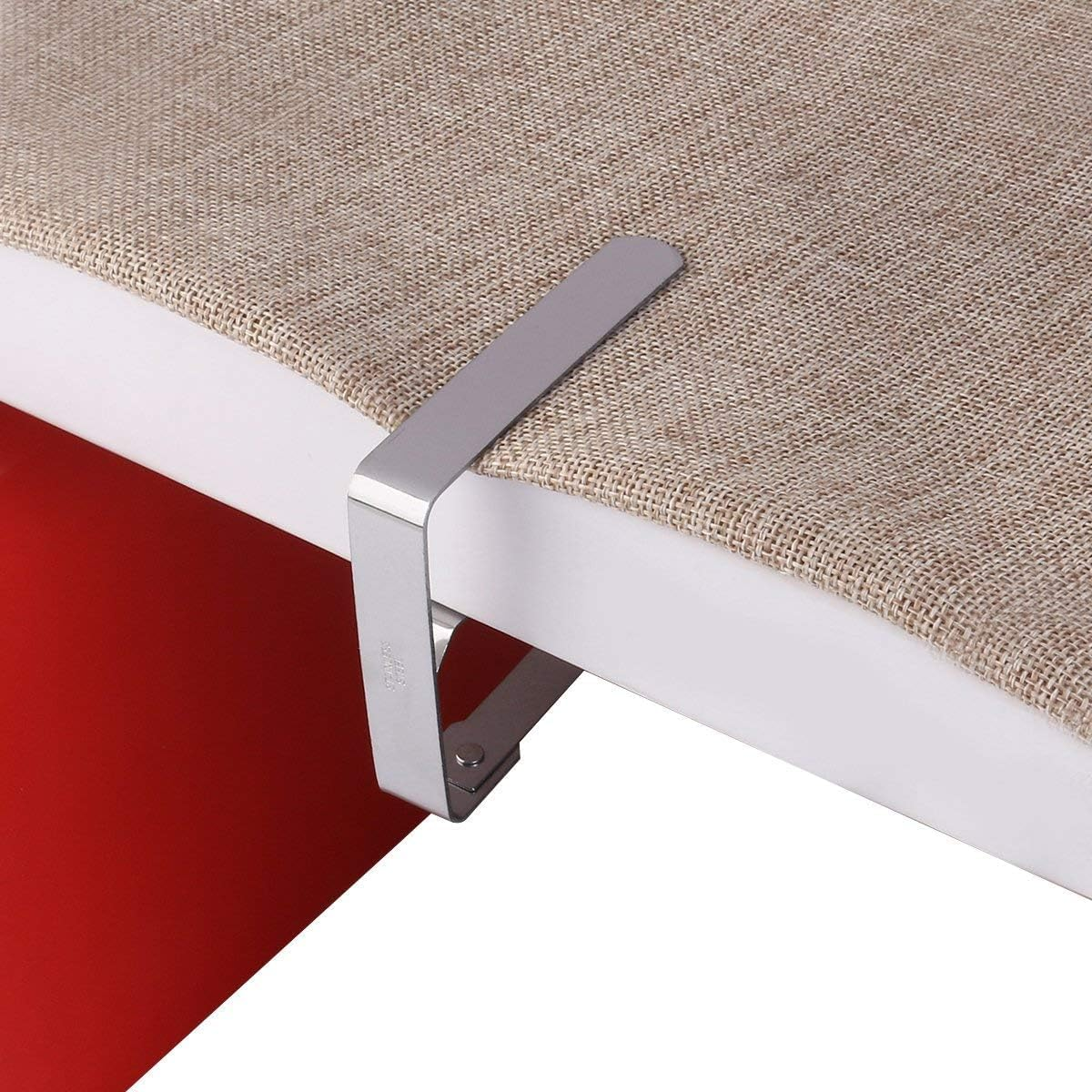 8 Pcs Tablecloth Clips, Tablecloth Clips for Outdoor Use, Stainless Steel Flexible Table Cloth Cover Holders Clamps for Home Kitchen Wedding Party image number 6