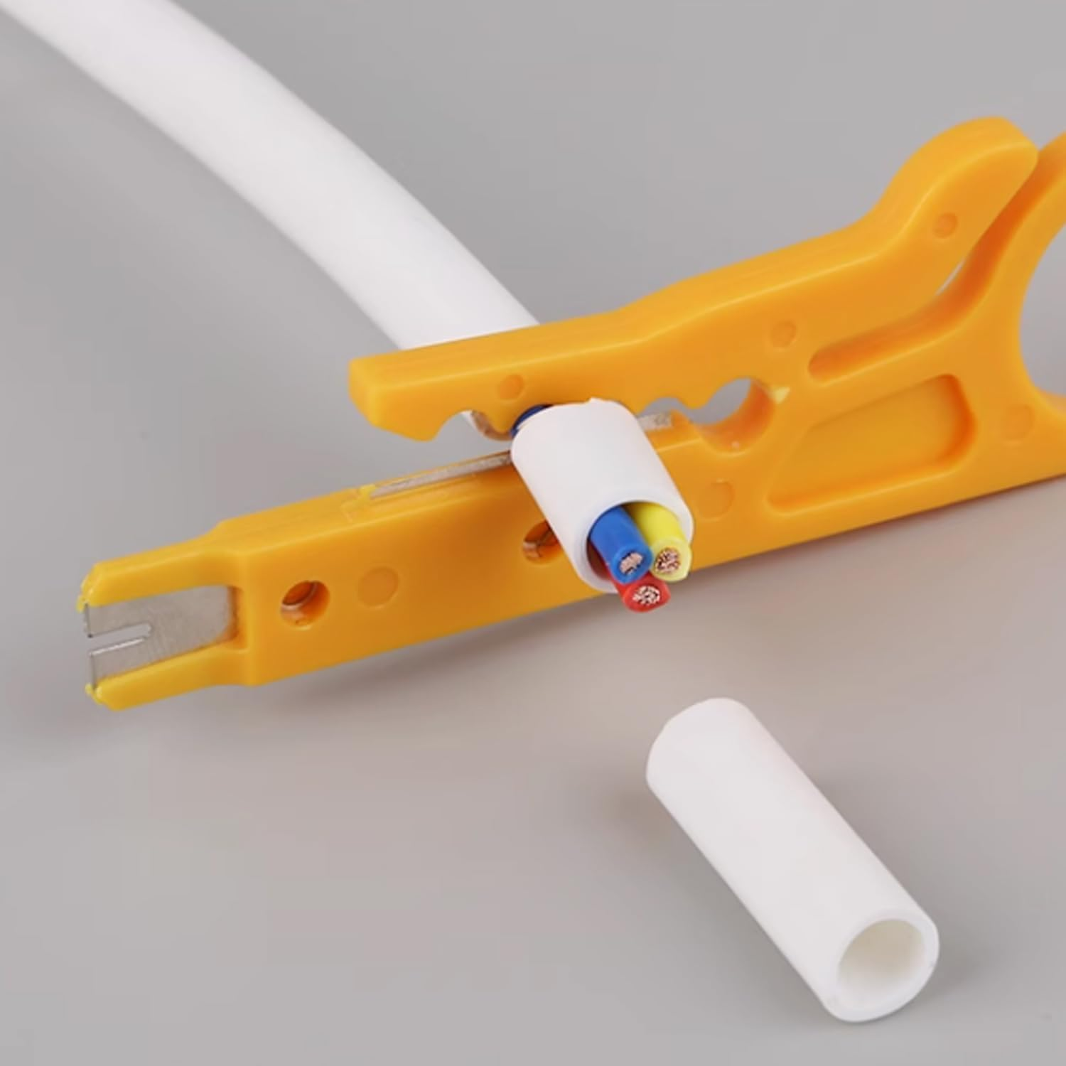 10 X Mini Wire Stripper Plastic Strip Data Cable Wire Punch down Cutter Stripper Manual Pliers