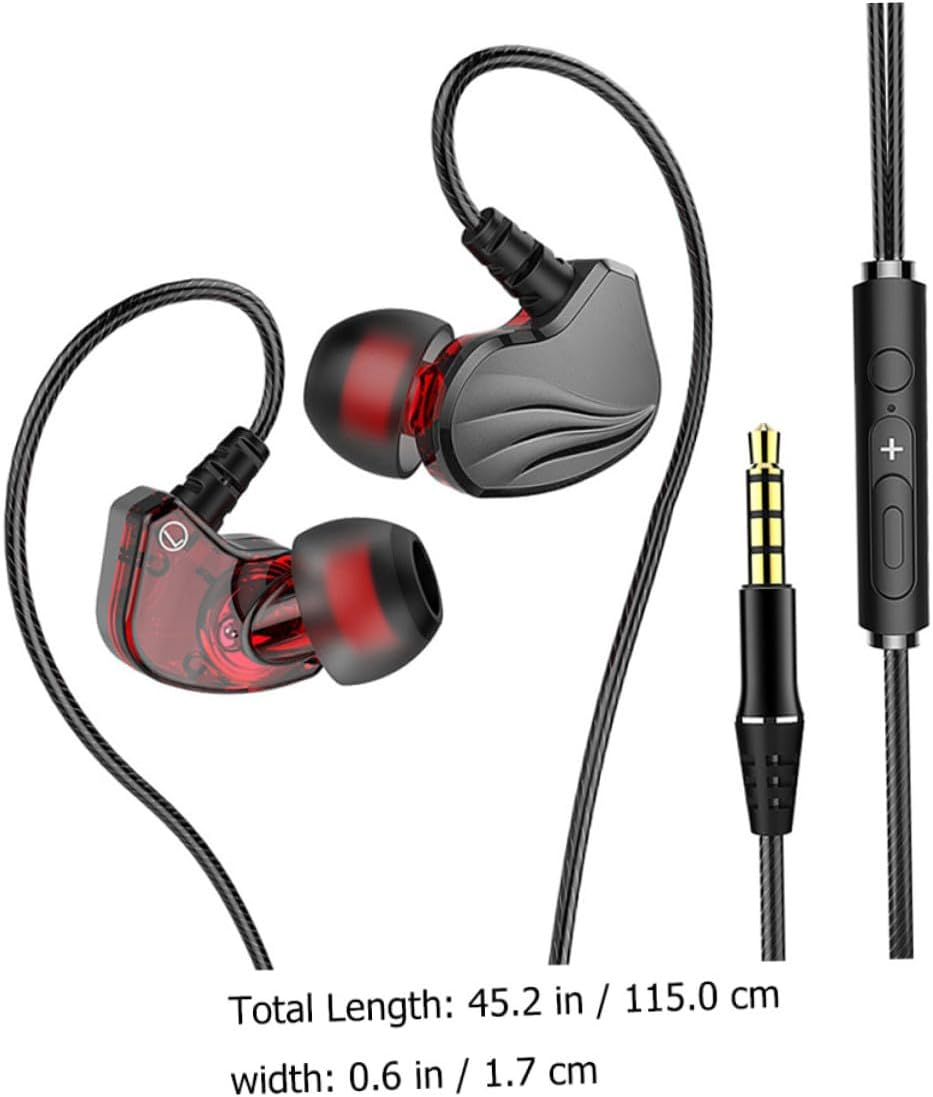 ASAKKURA Plug In-Ear Headphones Wired Earphones with Deep Bass High Fidelity Sound Noise-Isolating Earbuds Compatible with Smartphones Tablets image number 1