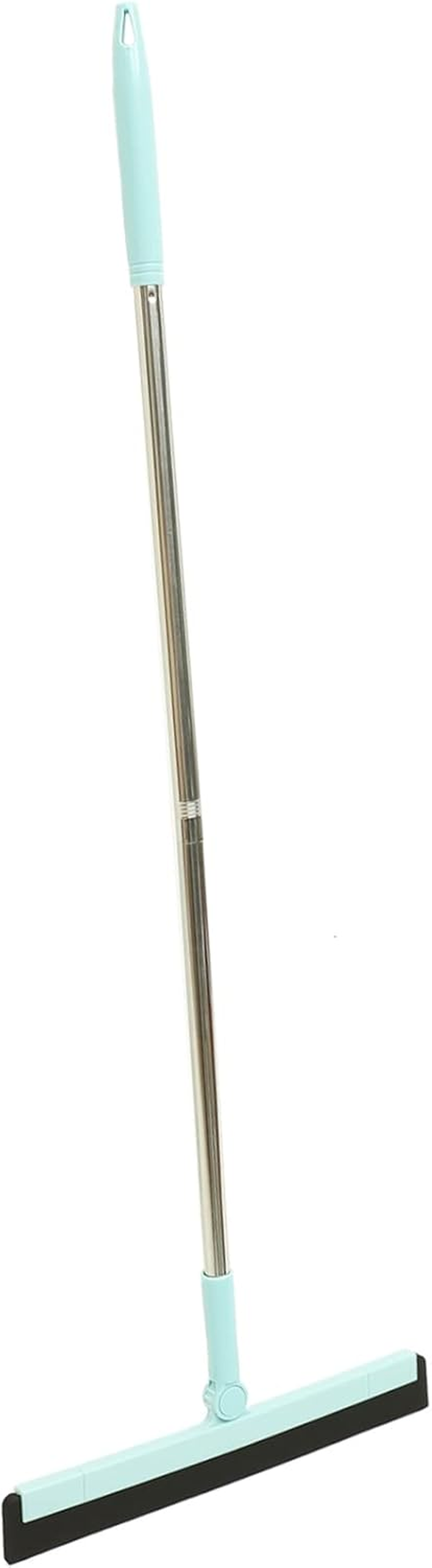 ULTECHNOVO Floor Squeegee 106 CM, Metal Long Handle, Shower Squeegee for Washing Drying Bathroom Remove Dog Hair Windows Scraper