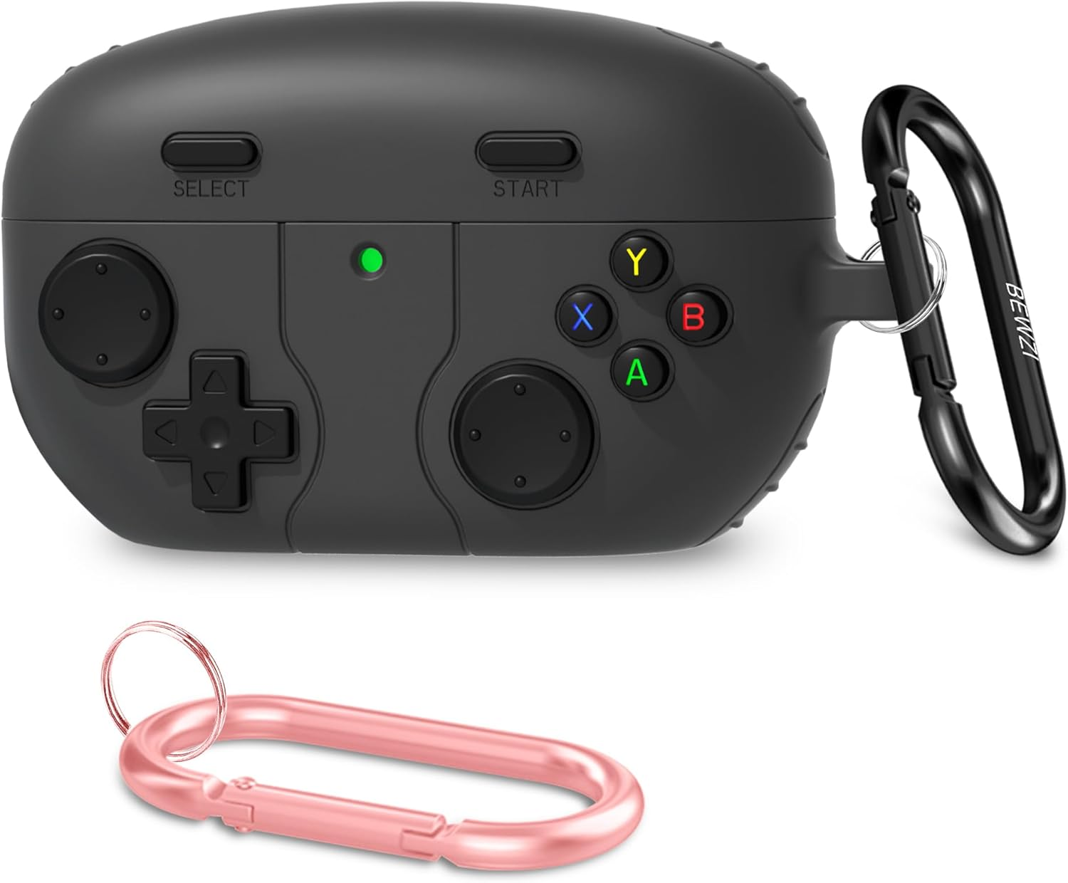 BEWZI for Sony WF-1000XM5 Case Cover Comfortable Soft Silicone 3D Creativity Protection Case, Protective Case for Sony WF 1000XM5 Case (Green)