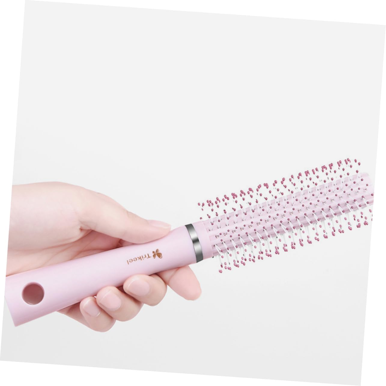 WOFASHPURET Hair Comb for Women round Styling Brush for Blow Drying Hair for Blow Drying Roller image number 1