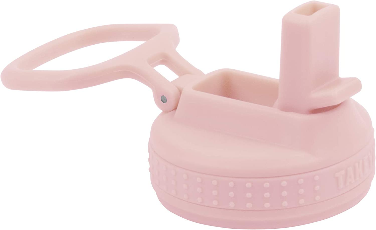 Takeya Actives Replacement Straw Lid for Insulated Water Bottle, Wide Mouth, Blush