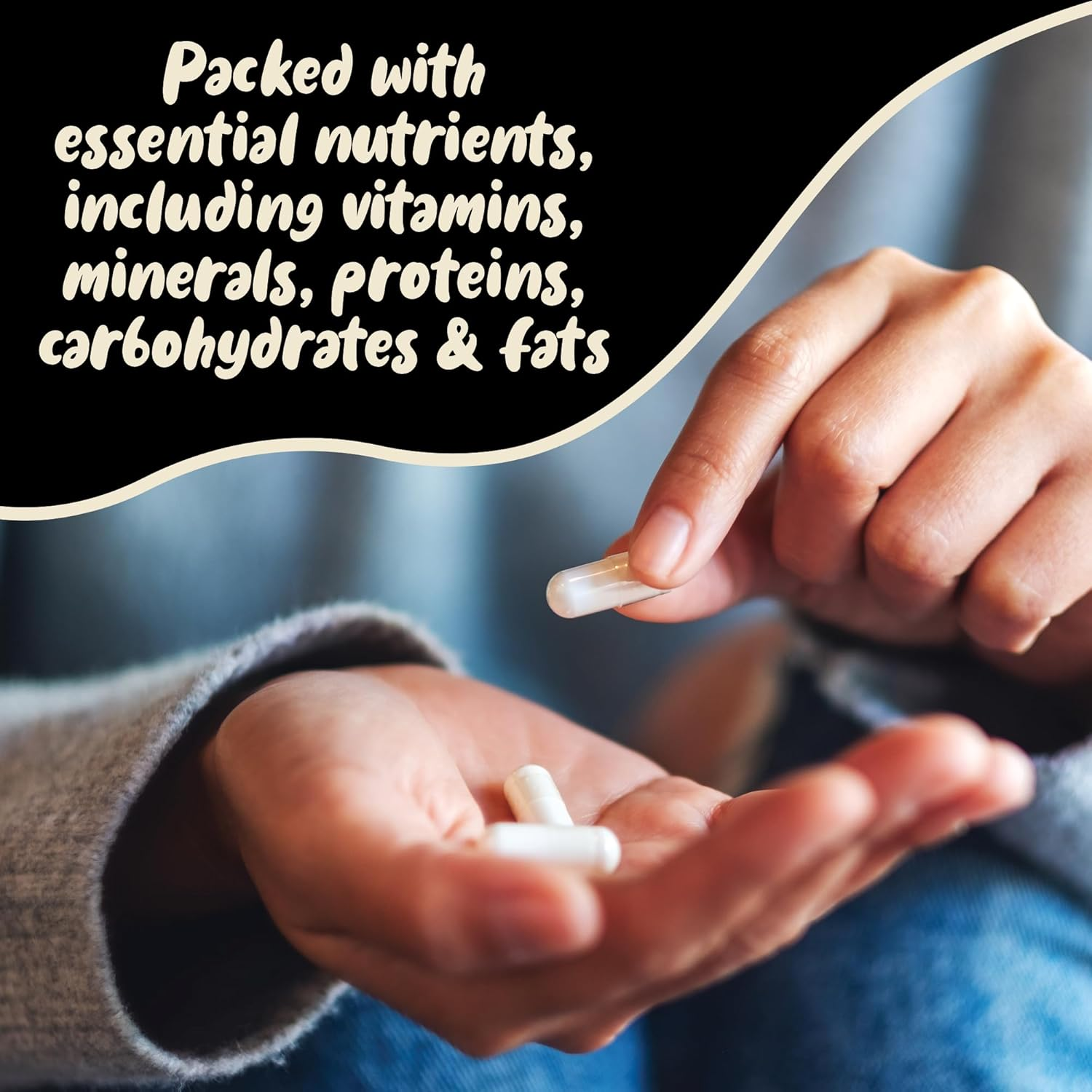 Colostrum Capsules by Holy Cow Health - Pure + Undiluted, Ethically Sourced from New Zealand - Supports Gut Health, Immunity + Overall Well-Being image number 1