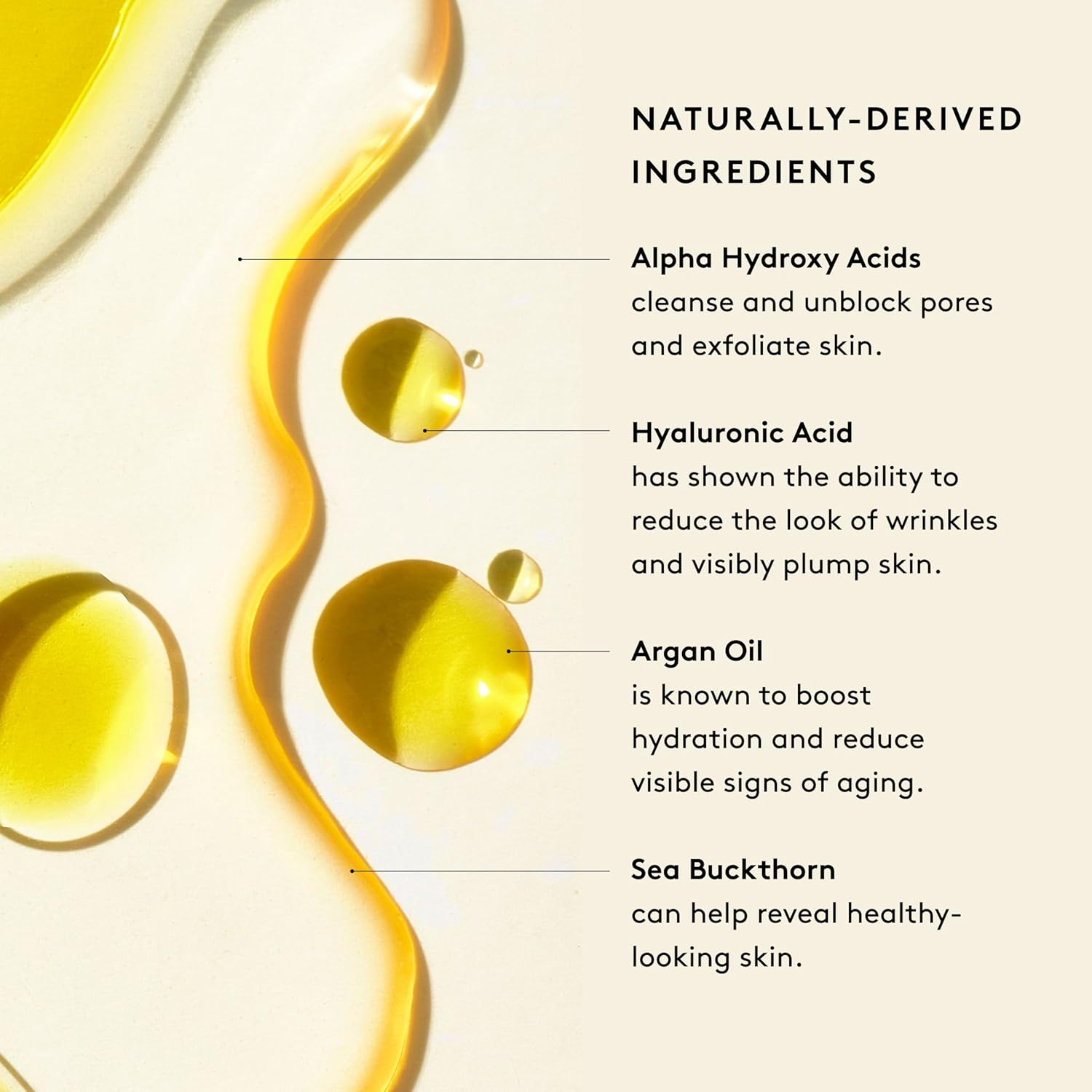 Naked & Thriving the Night Set | Renew Resurfacing Night Serum (30 Ml) + Rejuvenate Restorative Face Oil (35 Ml) with Hyaluronic Acid, Argan & Sea Buckthorn Oils and Fruit Ahas (Set of 2) image number 5