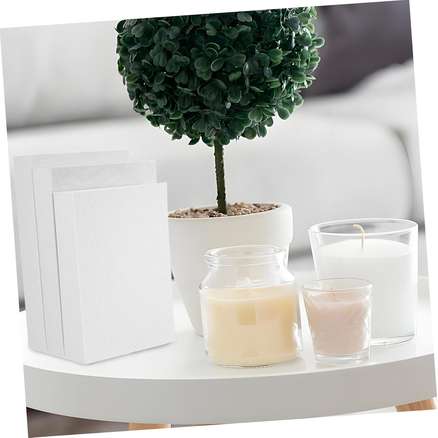 IMIKEYA 3Pcs Linen Decorative Faux Book Storage for Bookshelf Desk Home Office Decor Vintage Style with Hidden Compartment for Jewelry Keys Photos