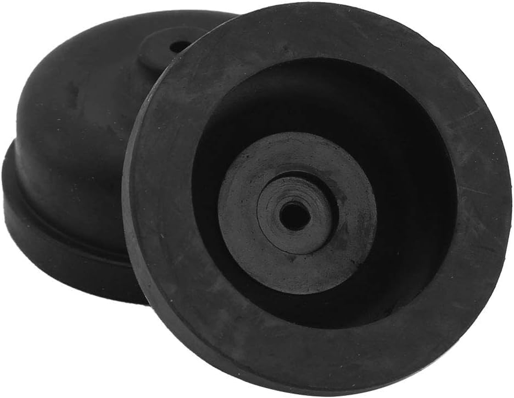 GANPUB 10Pcs Black Aquarium Diaphragm Air Pump Accessories EPDM Rubber Oxygen Pump Replacement Parts for Aquarium Fishing Oxygen Pump,Aquarium Pumps and Filters image number 4