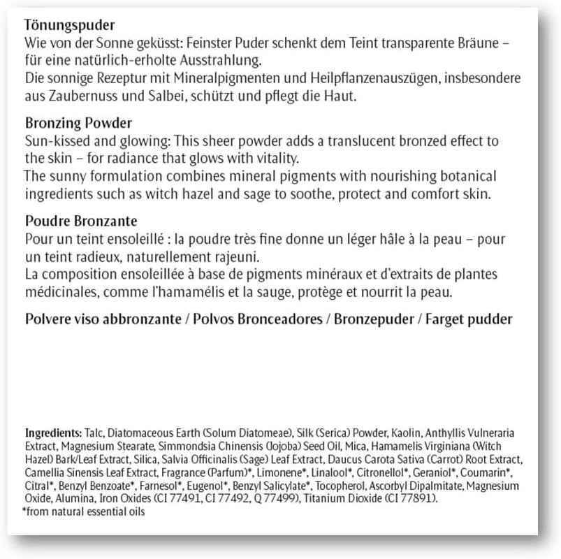Dr. Hauschka - Bronzing Powder 01 Bronze/Makeup /01 Bronze image number 3