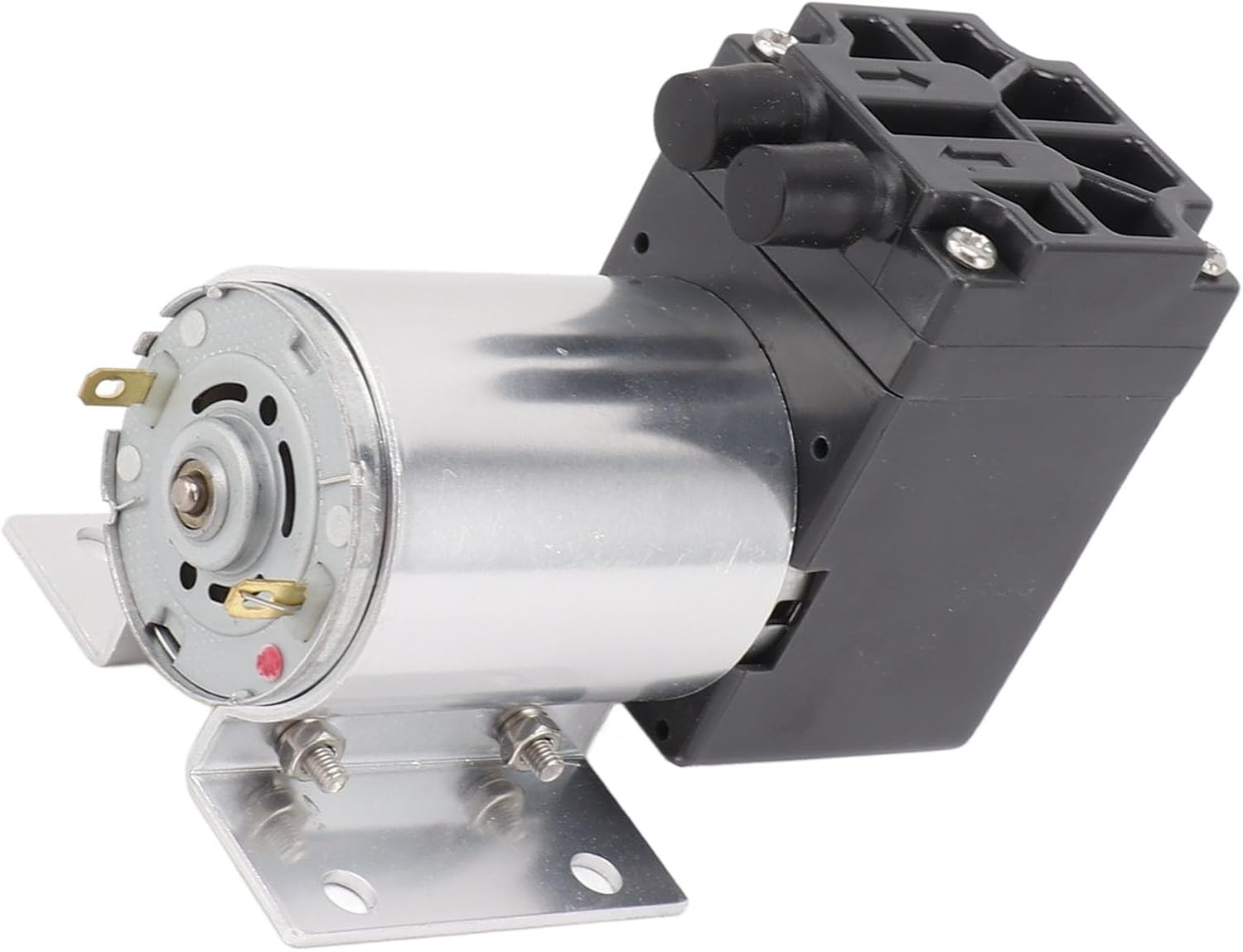 Omabeta 12V Vacuum Pump, 65-120Kpa 5L/Min DC Motor Low Noise for Industrial Equipment,Mini Small Oilless Vacuum Pump