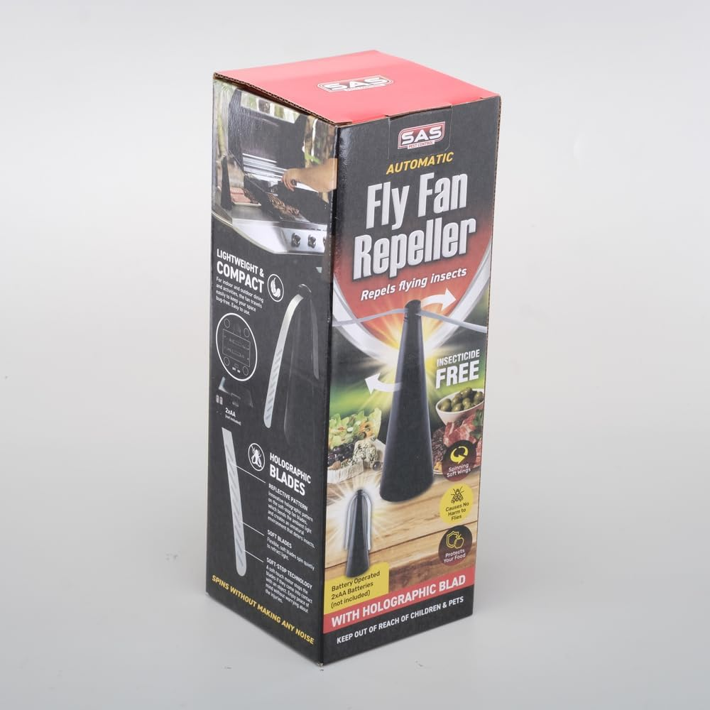 SAS Pest Control Fly and Insect Repellent Fan, Black image number 4