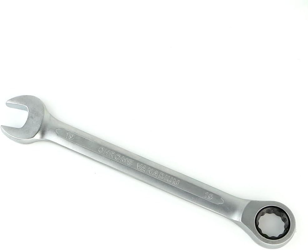 Masterspec Ratcheting Spanner for Tight Spaces (19Mm Ratcheting Spanner Fixed) image number 1