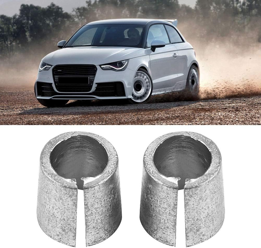 Joyzan Car Posts Sleeve, Anode Cathode Sleeve Terminal Cable End Repair Kit Battery Adaptor Sleeves Metal Auto Positive Converter Post Adaptors Negative Loose Cases Shims Kits for Boat Convert, Silver image number 6