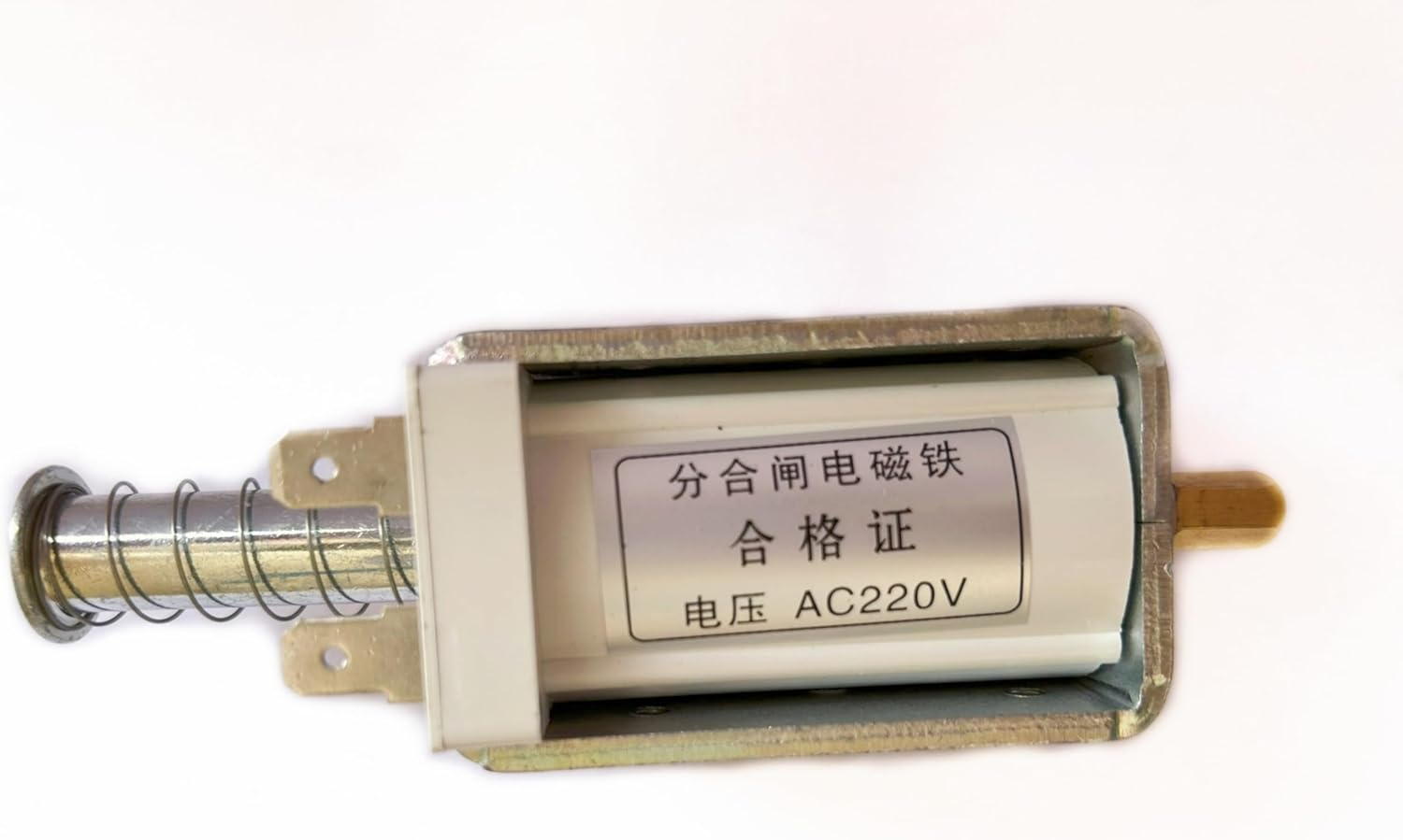 Apoesar Push Pull Solenoid DC 24V 35Mm Long Stroke Small Electromagnetic Solenoids Electric Magnet for Automobiles, DIY (DC 24V) image number 5