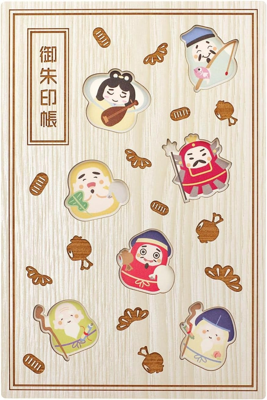 Goshuin Stamp Book "Seven Lucky Gods"