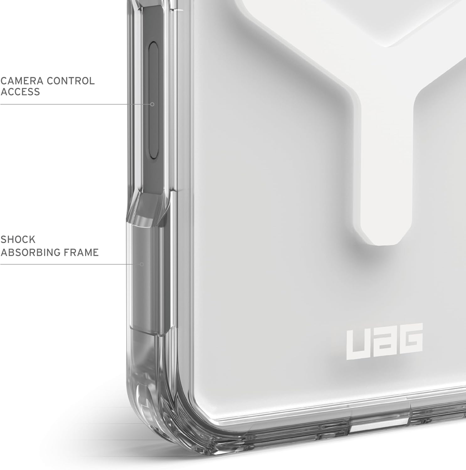 UAG Plyo Magsafe Compatible Phone Case for Iphone 16 Pro Max - Ice/White image number 2