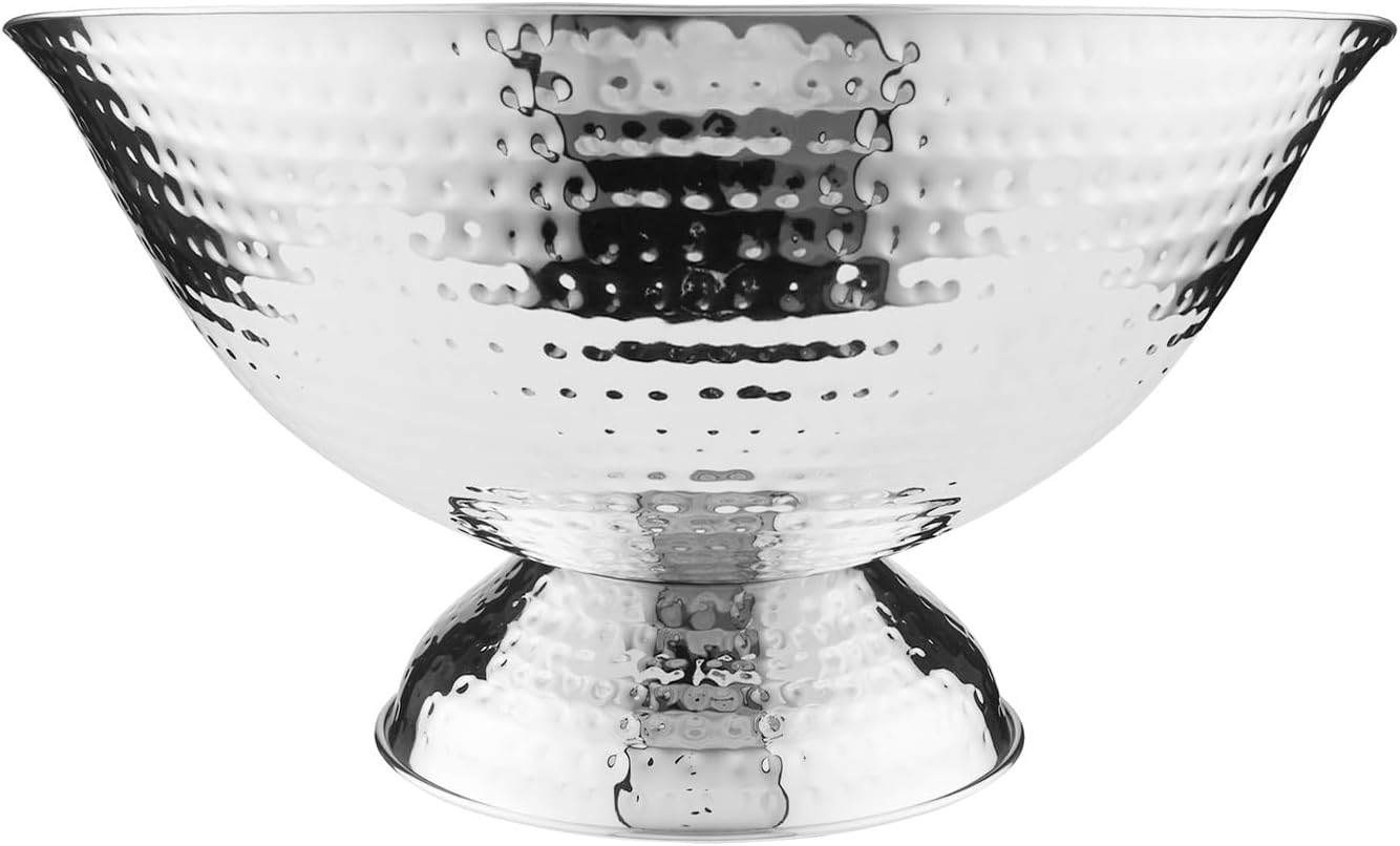 Maxwell & Williams Cocktail & Co Lexington Hammered Champagne Bowl Silver image number 3