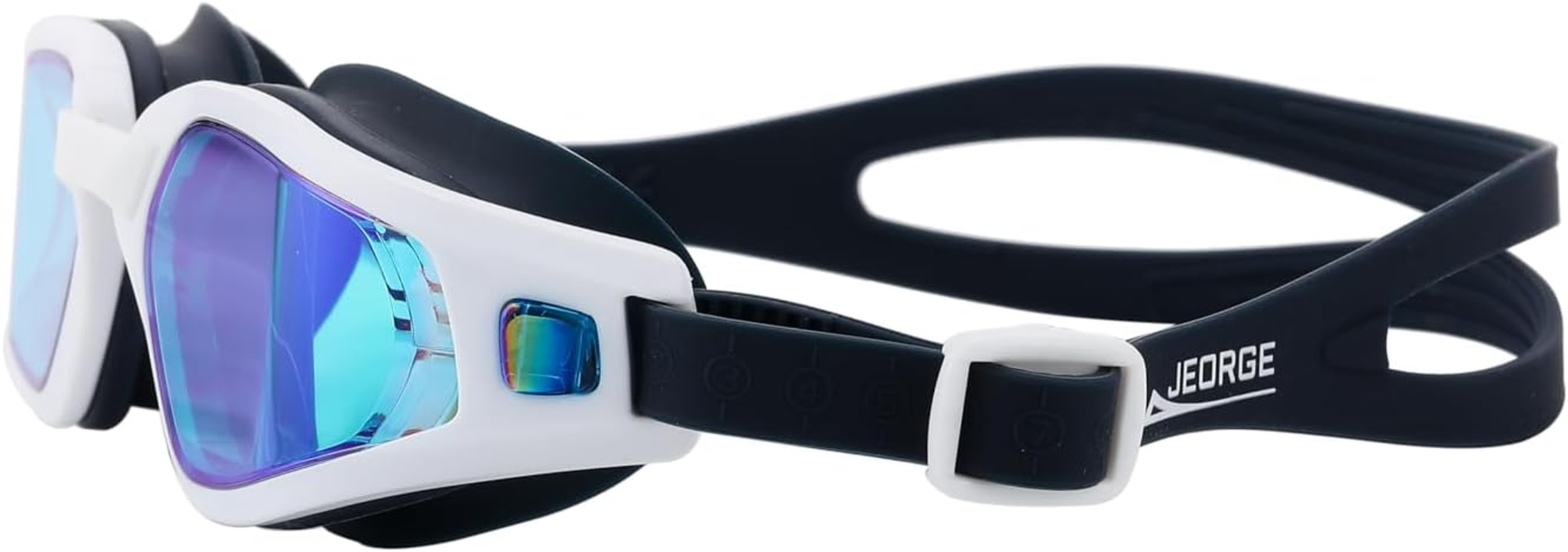 JEORGE Swimming & Triathlon Goggles, Polarized Anti-Fog Wide Vision Unisex Swim Goggles. image number 1