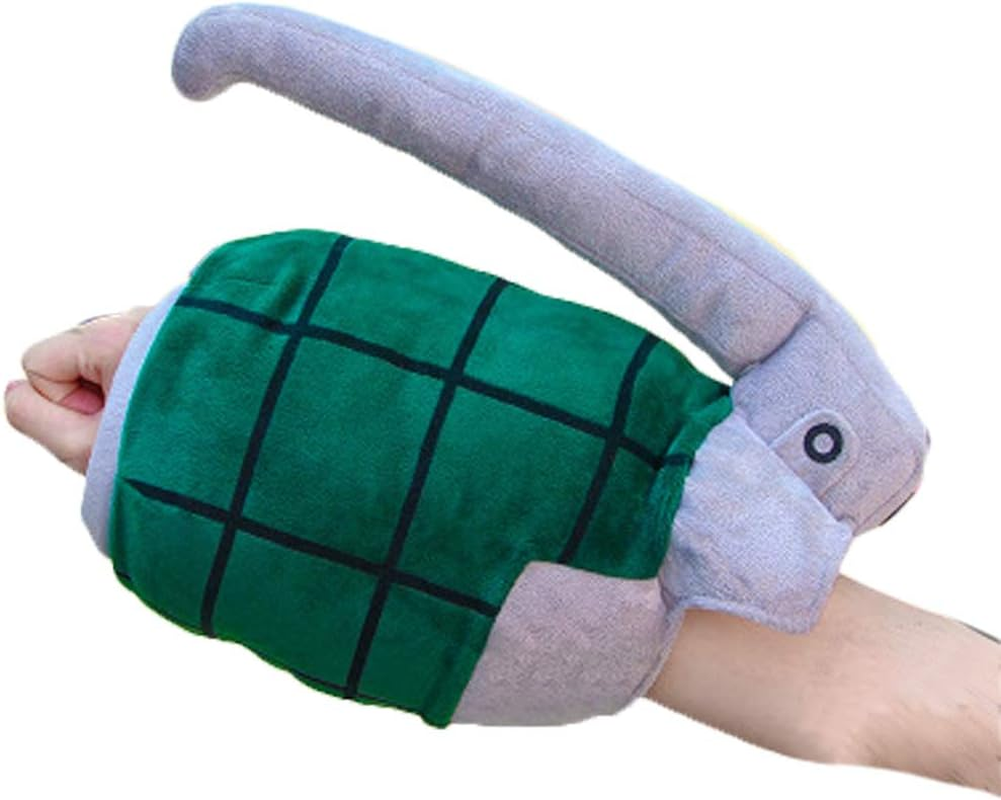 2Pcs Bakugou Katsuki Gauntlets Gloves Grenades Hands Stuffed Plush Pillows Toys image number 2