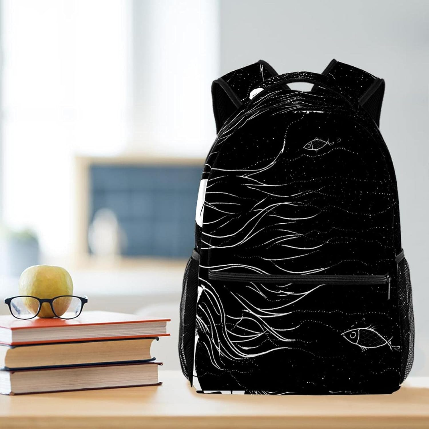 Fairy Tale Backpack Students Shoulder Bags Travel Bag College School Tote Backpacks image number 4