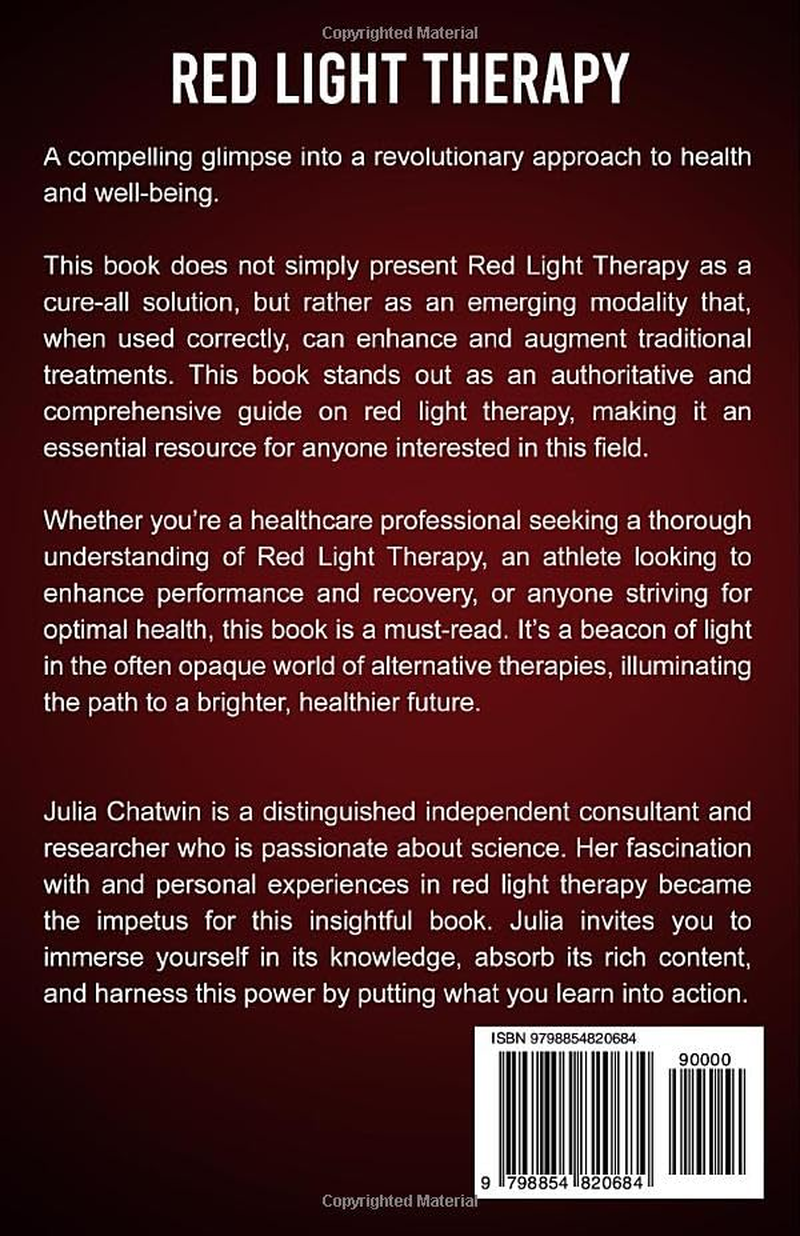 Red Light Therapy: Harness the Power of Revolutionary Photobiomodulation with Red and Near-Infrared Therapy for Peak Performance, Enhanced Recovery, Well-Being, Optimal Health, and Age-Defying Beauty image number 2