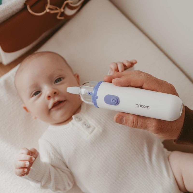 Oricom HNA300 Nasal Aspirator with USB Charging - Baby Nasal Aspirator, Rechargeable Battery Nasal Aspirator. Provide Electric Nose Suction for Baby. image number 3