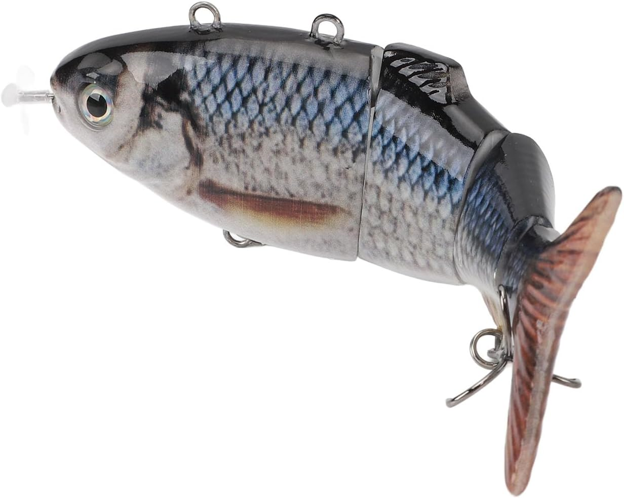 Dpofirs Electric Lure, Automatic Swimming Lure USB Rechargeable Portable LED (BL-2042), Dpofirshnpoau9Ym1-12 image number 3