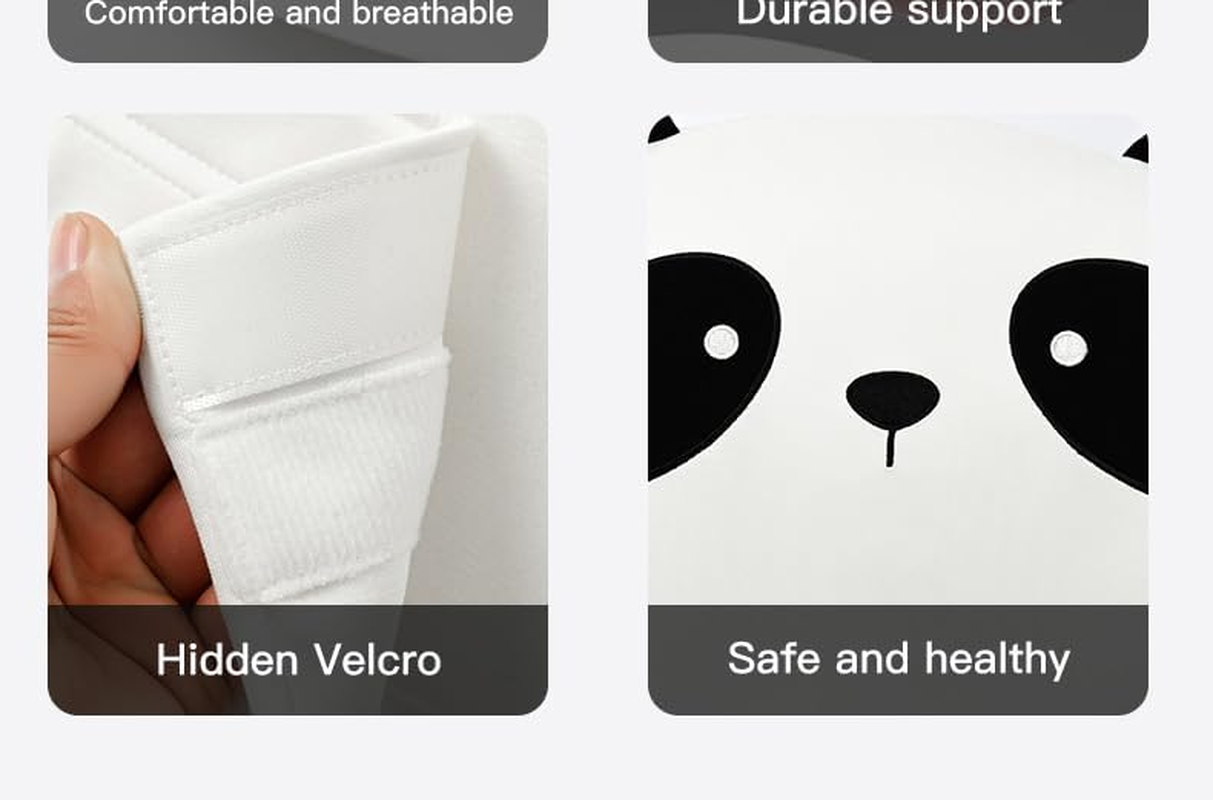 Panda Cute Pregnancy Maternity Side Pillow Suporting Abdomen and Waist Pillow image number 2