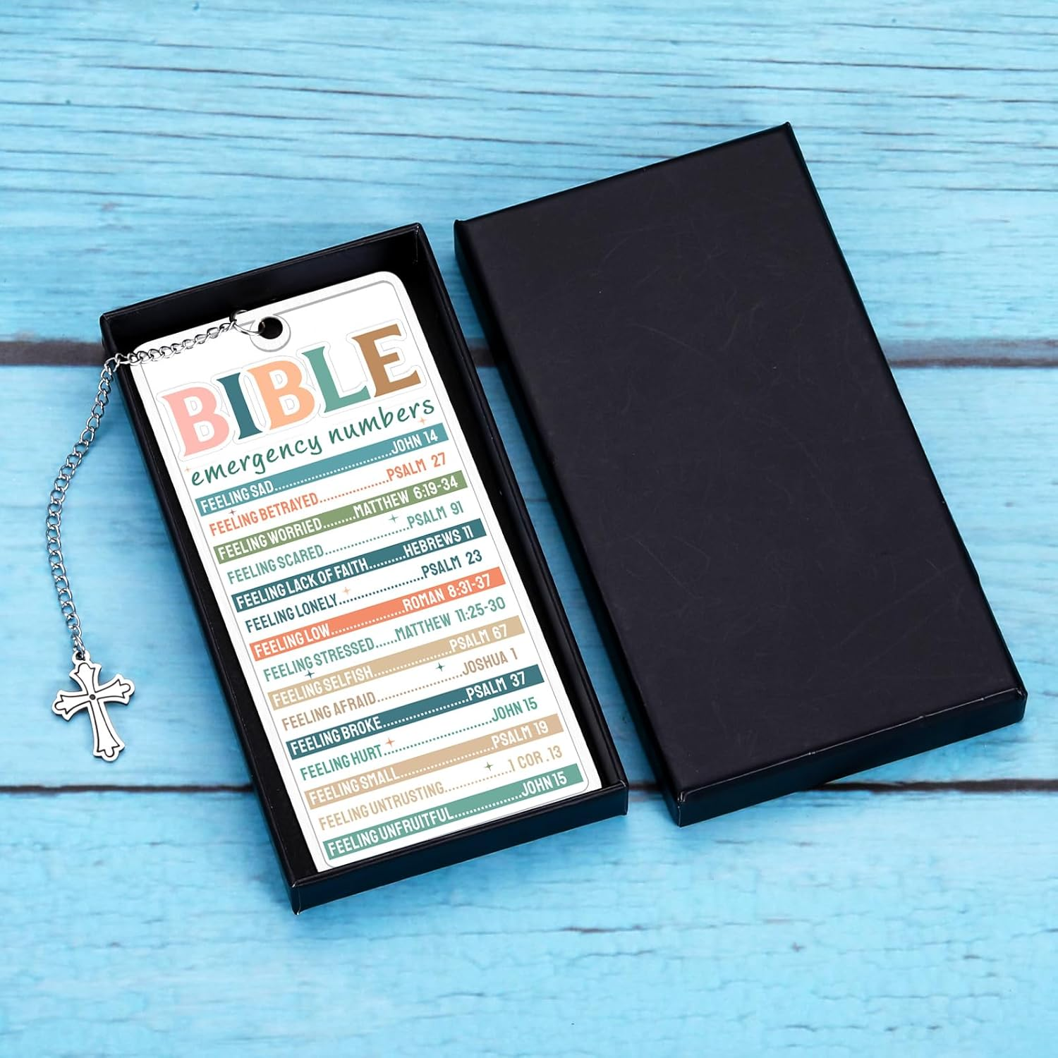 Bible Bookmark Bible Accessories Stuff Baptism Gift for Girls Confirmation Gifts for Teen Girls Boys Christian Decor Bible Study Supplies Faith Based Gifts for Women Bible Essentials image number 1